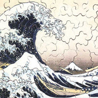 Puzzle de madera Michèle Wilson.La ola. HOKUSAI. 80 piezas