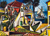 Puzzle Eurographics - Pablo Picasso - Mediterranean Landscape. 1000 piezas-Puzzle-Eurographics-Doctor Panush