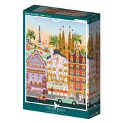 Puzzle Pieces & Peace - Barcelona. 1000 piezas-Puzzle-Pieces & Piece-Doctor Panush
