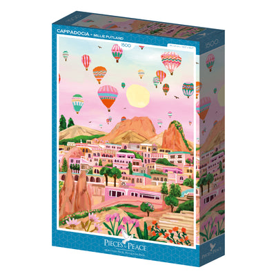Puzzle Pieces & Peace - Cappadocia. 1500 piezas