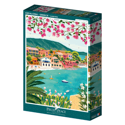 Puzzle Pieces & Peace - Kefalonia - Greece. 1000 piezas-Puzzle-Pieces & Piece-Doctor Panush