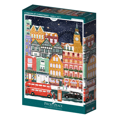 Puzzle Pieces & Peace - London at Christmas. 1000 piezas-Puzzle-Pieces & Piece-Doctor Panush