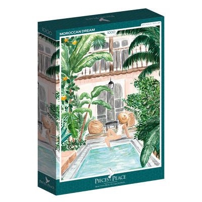 Puzzle Pieces & Peace - Moroccan Dream. 1000 piezas-Puzzle-Pieces & Piece-Doctor Panush