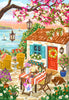 Puzzle Pieces & Peace - Ocean View Retreat. 1000 piezas-Puzzle-Pieces & Piece-Doctor Panush