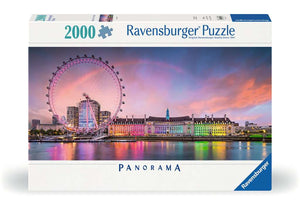 Puzzle Ravensburger - Londres de Colores. Panorama 2000 piezas