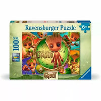 Puzzle Ravensburger - Marvel Groot. 100 piezas