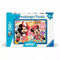 Puzzle Ravensburger - Mickey y Minnie. 200 piezas