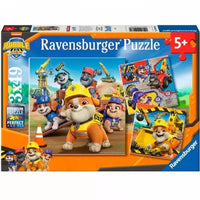 Puzzles Ravensburger - Equipo Rubble. 3x49