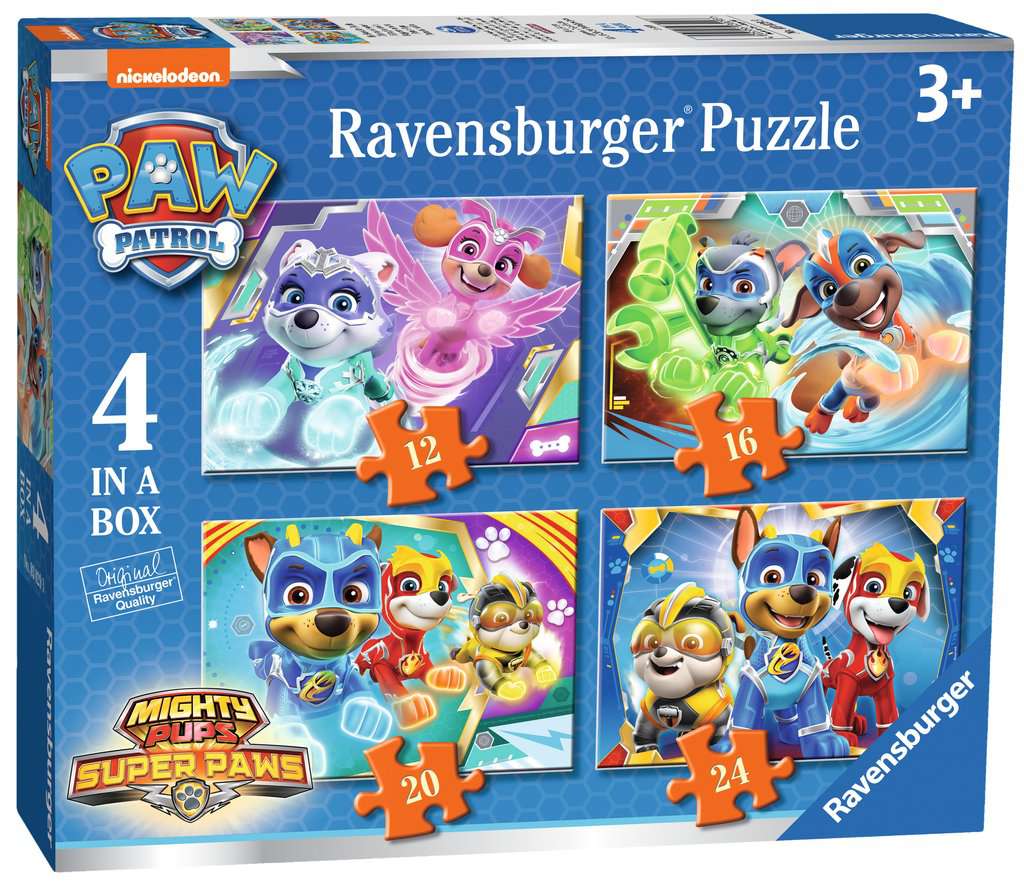 Puzzle Ravensburger - Patrulla Canina. 4 en 1. 12-24 piezas-Ravensburger-Doctor Panush
