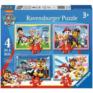 Puzzle Ravensburger - Patrulla Canina. 4 en 1. 12-24 piezas