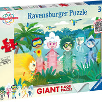 Puzzle Ravensburger gigante - Meteo Heroes. 24 piezas-Doctor Panush