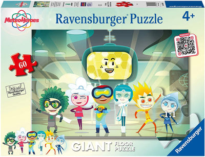 Puzzle Ravensburger gigante - Meteo Heroes. 60 piezas-Doctor Panush
