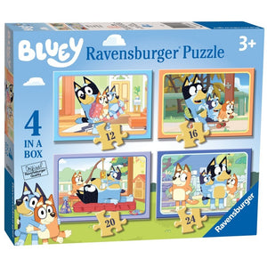 Puzzle Ravensburger - Bluey. 4 en 1. 12-24 piezas