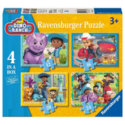 Puzzle Ravensburger - Dino Ranch. 4 en 1. 12-24 piezas
