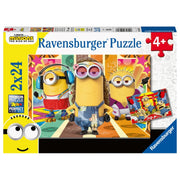 Puzzle Ravensburger - Minions. 2x24 piezas