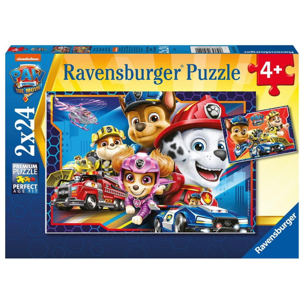 Puzzle Ravensburger - Patrulla Canina. 2x24 piezas