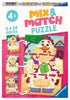 Puzzles Ravensburger Mix & Match. Mis Amigos de la Granja. 3x24 piezas