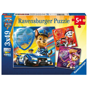 Puzzles Ravensburger - Patrulla Canina. 3x49 piezas
