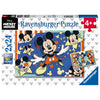 Puzzle Ravensburger - Mickey Mouse. 2x24 piezas