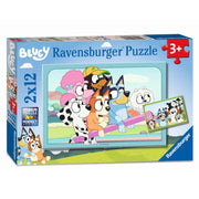 Puzzles Ravensburger - Bluey. 2x12 piezas