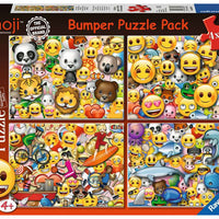 Puzzle Ravensburger - Emoji. 4x100 piezas-Ravensburger-Doctor Panush