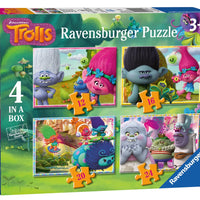 Puzzle Ravensburger - Trolls 4 en 1. 12-24 piezas-Ravensburger-Doctor Panush