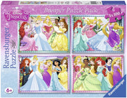 Puzzle Ravensburger - Princesas Disney. 4x100 piezas-Doctor Panush