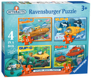 Puzzle Ravensburger - Los Octonautas. 4 en 1. 12-24 piezas-Ravensburger-Doctor Panush
