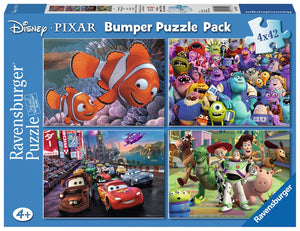 Puzzle Ravensburger - Disney Pixar 4x42 piezas-Ravensburger-Doctor Panush