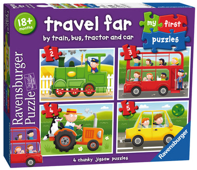Puzzle Ravensburger - My First Puzzle. Travel Far. 2-5 piezas-Ravensburger-Doctor Panush
