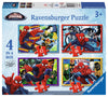 Puzzle Ravensburger - Ultimate Spiderman. 4 en 1. 12-24 piezas-Ravensburger-Doctor Panush
