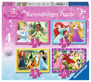 Puzzle Ravensburger - Princesas Disney. 4 en 1. 12-24 piezas-Ravensburger-Doctor Panush