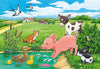 Puzzles Ravensburger - Cachorros de campo. 2x12 piezas