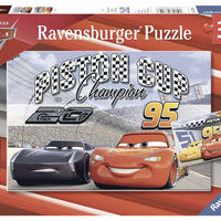 Puzzle Ravensburger - Cars 3. 2 x 12 piezas-Ravensburger-Doctor Panush