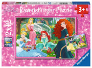 Puzzle Ravensburger - En el mundo de las princesas Disney. 2 x 12 piezas-Ravensburger-Doctor Panush