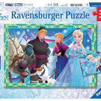 Puzzle Ravensburger - Frozen. 2 x 12 piezas-Ravensburger-Doctor Panush