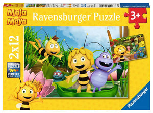 Puzzle Ravensburger - Aventuras con la Abeja Maya. 2 x 12 piezas-Ravensburger-Doctor Panush