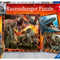 Puzzle Ravensburger - Jurassic World 3x49-Ravensburger-Doctor Panush