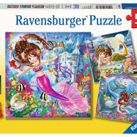 Puzzle Ravensburger - Sirenas Encantadoras 3x49-Ravensburger-Doctor Panush