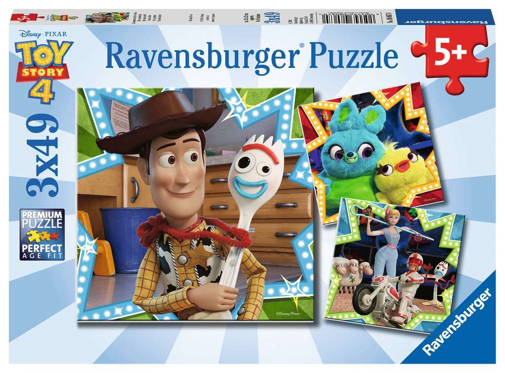 Puzzle Ravensburger - Toy Story 4. 3x49-Ravensburger-Doctor Panush