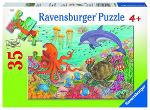 Puzzle Ravensburger - Ocean Friends. 35 piezas-Ravensburger-Doctor Panush