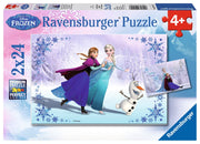 Puzzle Ravensburger - Frozen. Hermanas para siempre. 2 x 24 piezas-Ravensburger-Doctor Panush