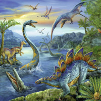 Puzzle Ravensburger - El Fascinante Mundo de los Dinosaurios 3x49-Ravensburger-Doctor Panush