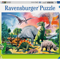 Puzzle Ravensburger 100 piezas - Bajo los Dinosaurios-Doctor Panush