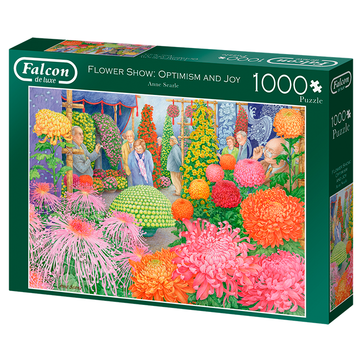 Puzzle Falcon - The Flower Show: Optimism and Joy. 1000 piezas-Puzzle-Falcon-Doctor Panush