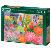 Puzzle Falcon - The Flower Show: Optimism and Joy. 1000 piezas-Puzzle-Falcon-Doctor Panush