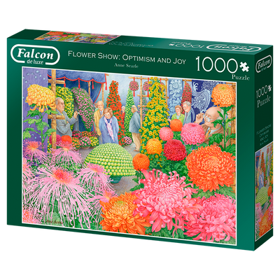 Puzzle Falcon - The Flower Show: Optimism and Joy. 1000 piezas-Puzzle-Falcon-Doctor Panush