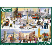 Puzzle Falcon - A Winter in London. 1000 piezas-Puzzle-Falcon-Doctor Panush