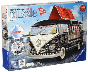 Puzzle Ravensburger 3D - Furgoneta Volkswagen Food Truck-Ravensburger-Doctor Panush