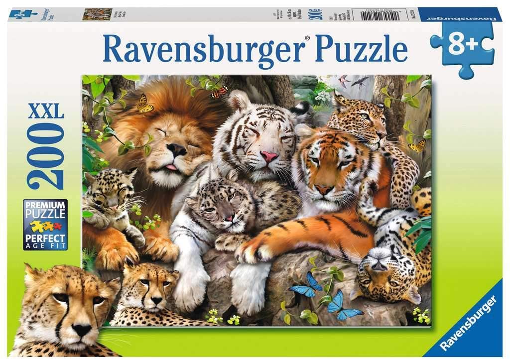 Puzzle Ravensburger 200 piezas - Grandes Felinos